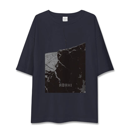 【朝日（富山県）】地図柄ビッグシルエットTシャツ