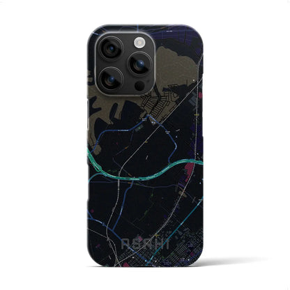 【朝日（三重県）】地図柄iPhoneケース（バックカバータイプ）