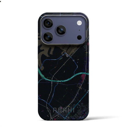 【朝日（三重県）】地図柄iPhoneケース（バックカバータイプ）