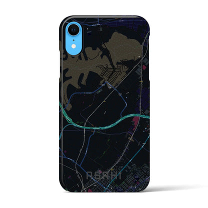 【朝日（三重県）】地図柄iPhoneケース（バックカバータイプ）