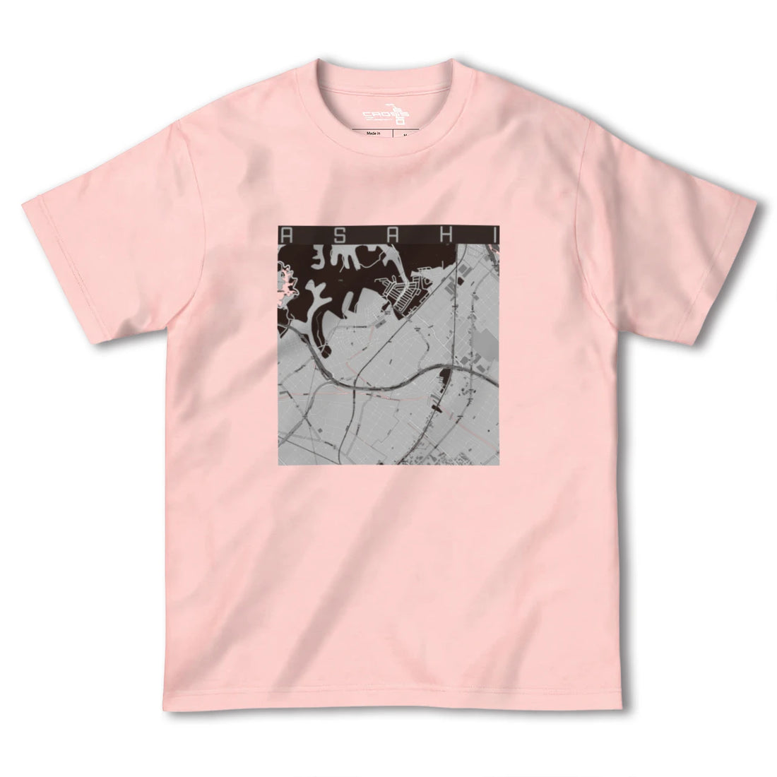 【朝日(三重県)】地図柄ヘビーウェイトTシャツ