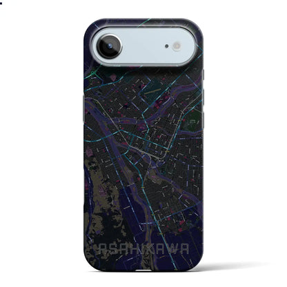 【旭川（北海道）】地図柄iPhoneケース（バックカバータイプ）