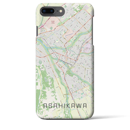 【旭川（北海道）】地図柄iPhoneケース（バックカバータイプ）