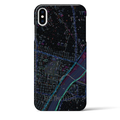 【浅草2（東京都）】地図柄iPhoneケース（バックカバータイプ）