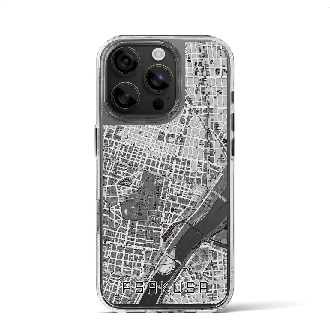 【浅草2（東京都）】地図柄iPhoneケース（MagSafeタイプ）