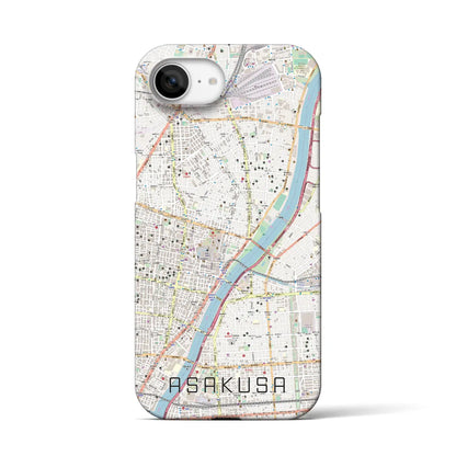 【浅草（東京都）】地図柄iPhoneケース（バックカバータイプ）