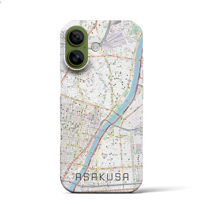 【浅草（東京都）】地図柄iPhoneケース（バックカバータイプ）