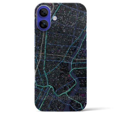 【浅草橋（東京都）】地図柄iPhoneケース（バックカバータイプ）