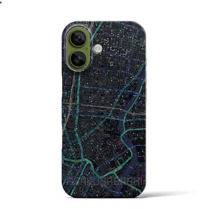 【浅草橋（東京都）】地図柄iPhoneケース（バックカバータイプ）