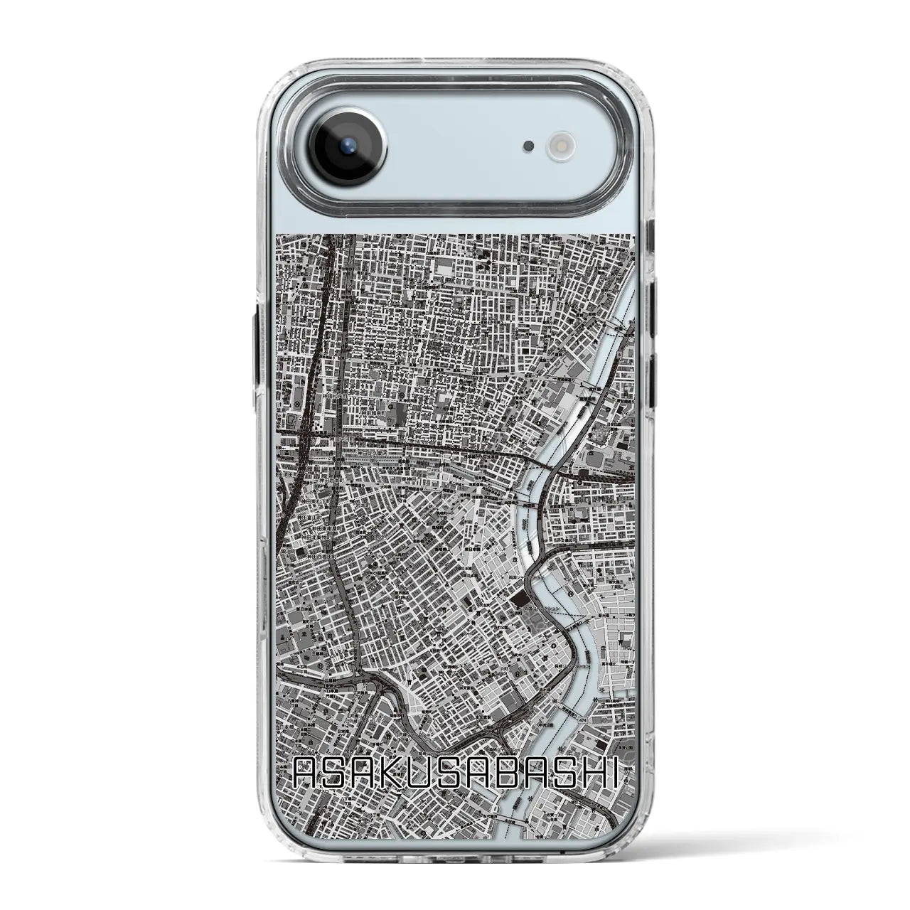 【浅草橋（東京都）】地図柄iPhoneケース（MagSafeタイプ）