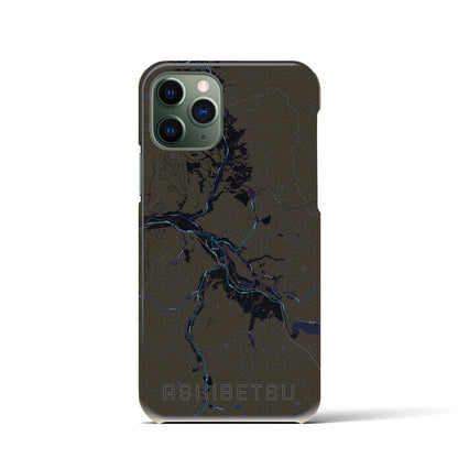 【芦別（北海道）】地図柄iPhoneケース（バックカバータイプ）