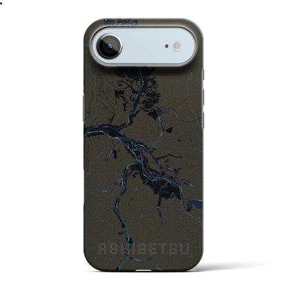 【芦別（北海道）】地図柄iPhoneケース（バックカバータイプ）