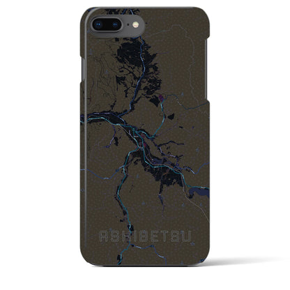 【芦別（北海道）】地図柄iPhoneケース（バックカバータイプ）