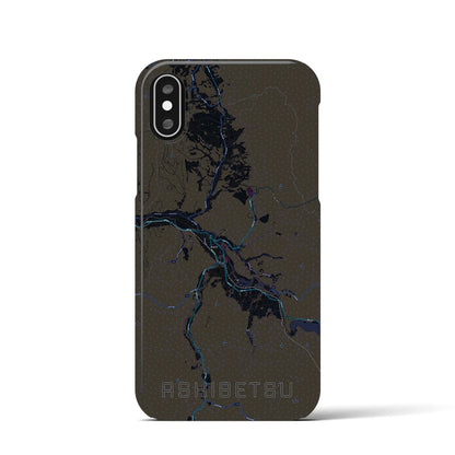 【芦別（北海道）】地図柄iPhoneケース（バックカバータイプ）