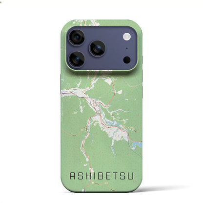 【芦別（北海道）】地図柄iPhoneケース（バックカバータイプ）