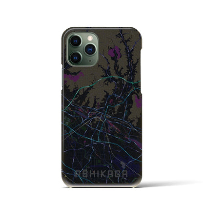 【足利（栃木県）】地図柄iPhoneケース（バックカバータイプ）