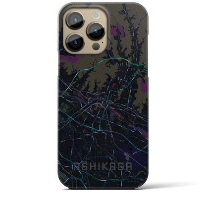 【足利（栃木県）】地図柄iPhoneケース（バックカバータイプ）