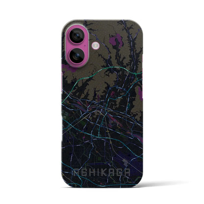 【足利（栃木県）】地図柄iPhoneケース（バックカバータイプ）