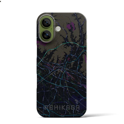 【足利（栃木県）】地図柄iPhoneケース（バックカバータイプ）