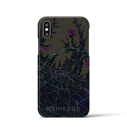 【足利（栃木県）】地図柄iPhoneケース（バックカバータイプ）