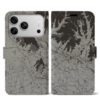 【足利（栃木県）】地図柄iPhoneケース（手帳タイプ）