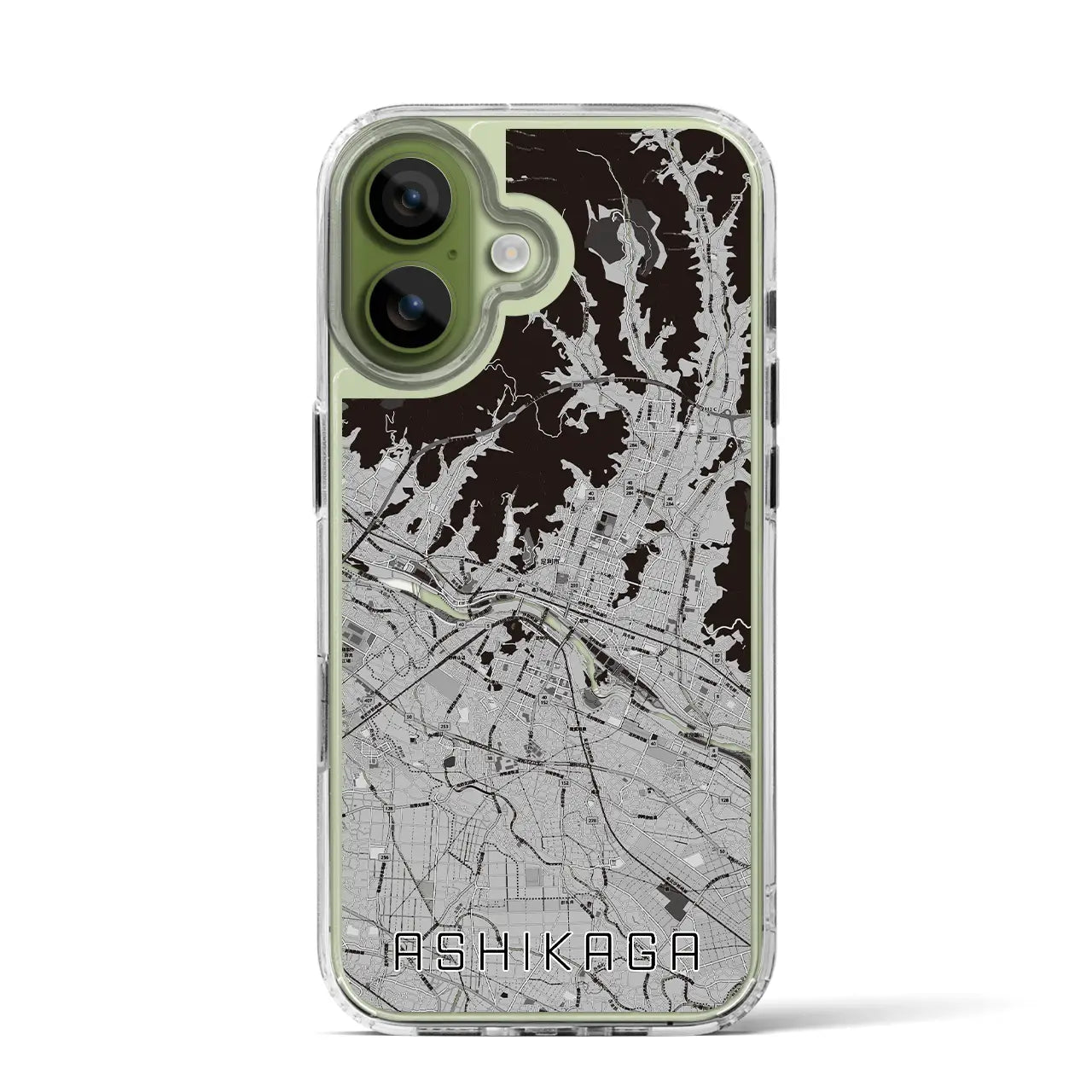 【足利（栃木県）】地図柄iPhoneケース（MagSafeタイプ）