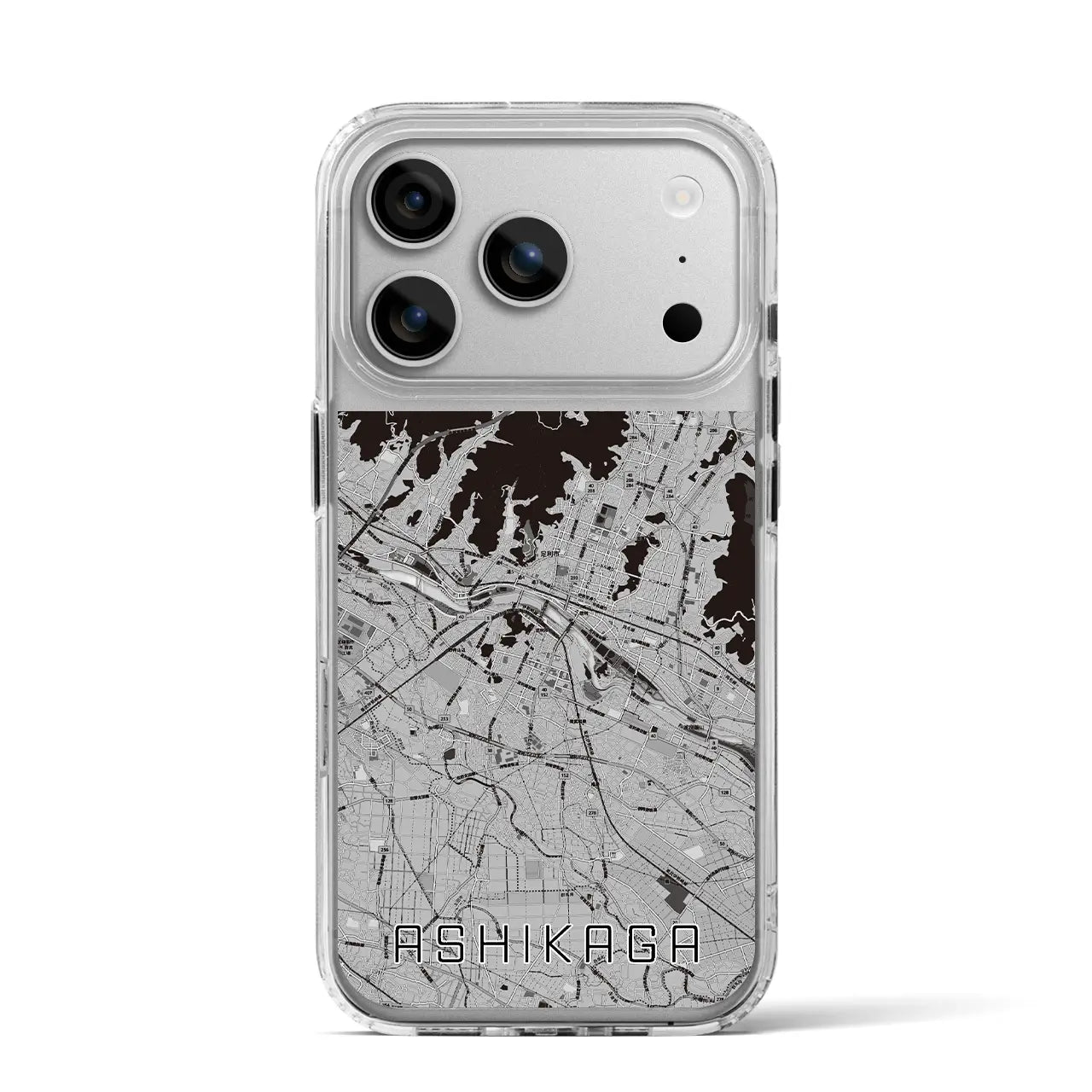 【足利（栃木県）】地図柄iPhoneケース（MagSafeタイプ）