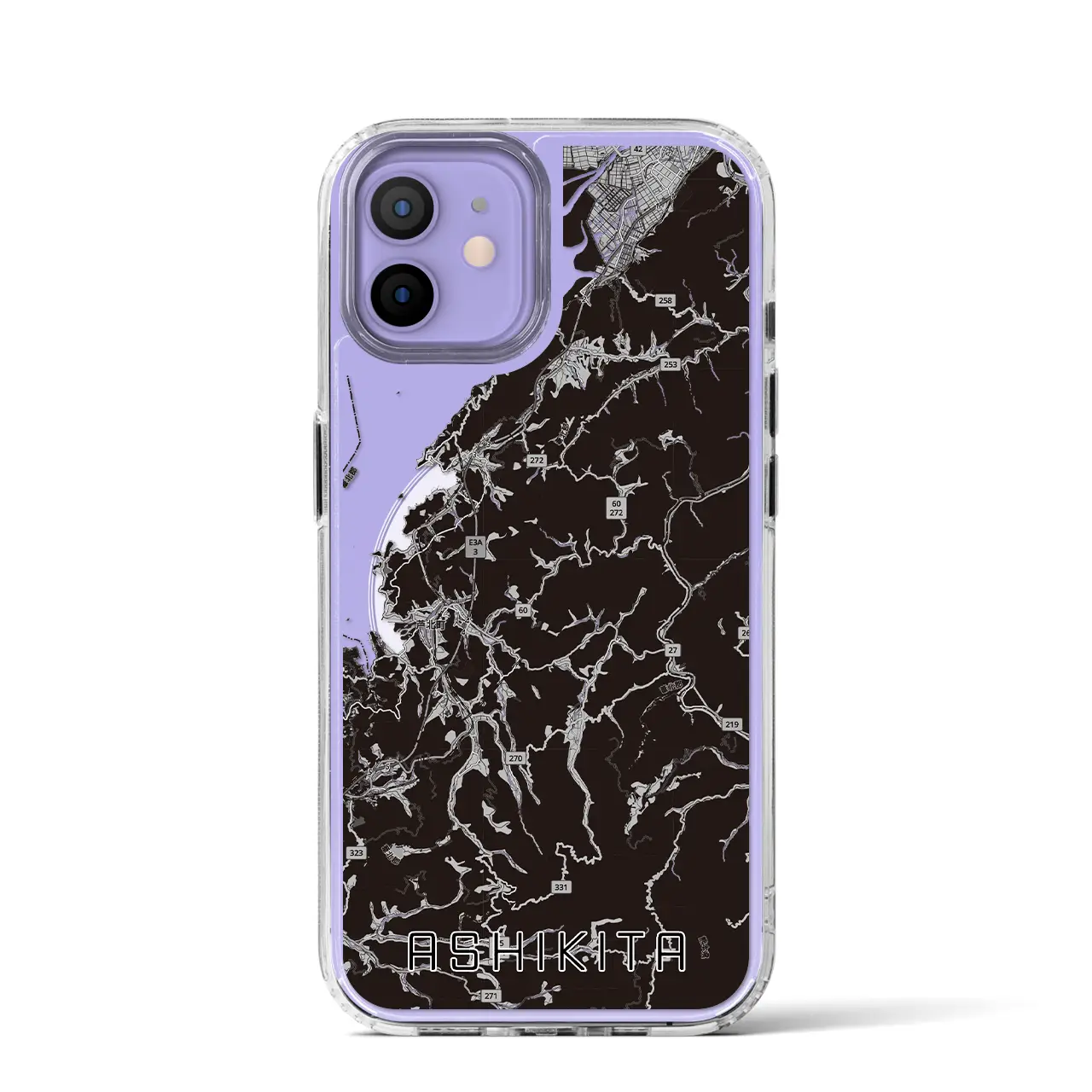 【芦北（熊本県）】地図柄iPhoneケース（MagSafeタイプ）