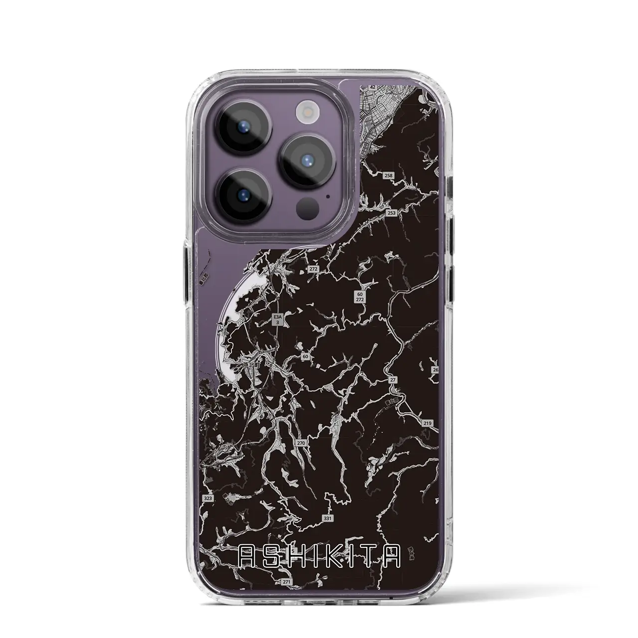 【芦北（熊本県）】地図柄iPhoneケース（MagSafeタイプ）