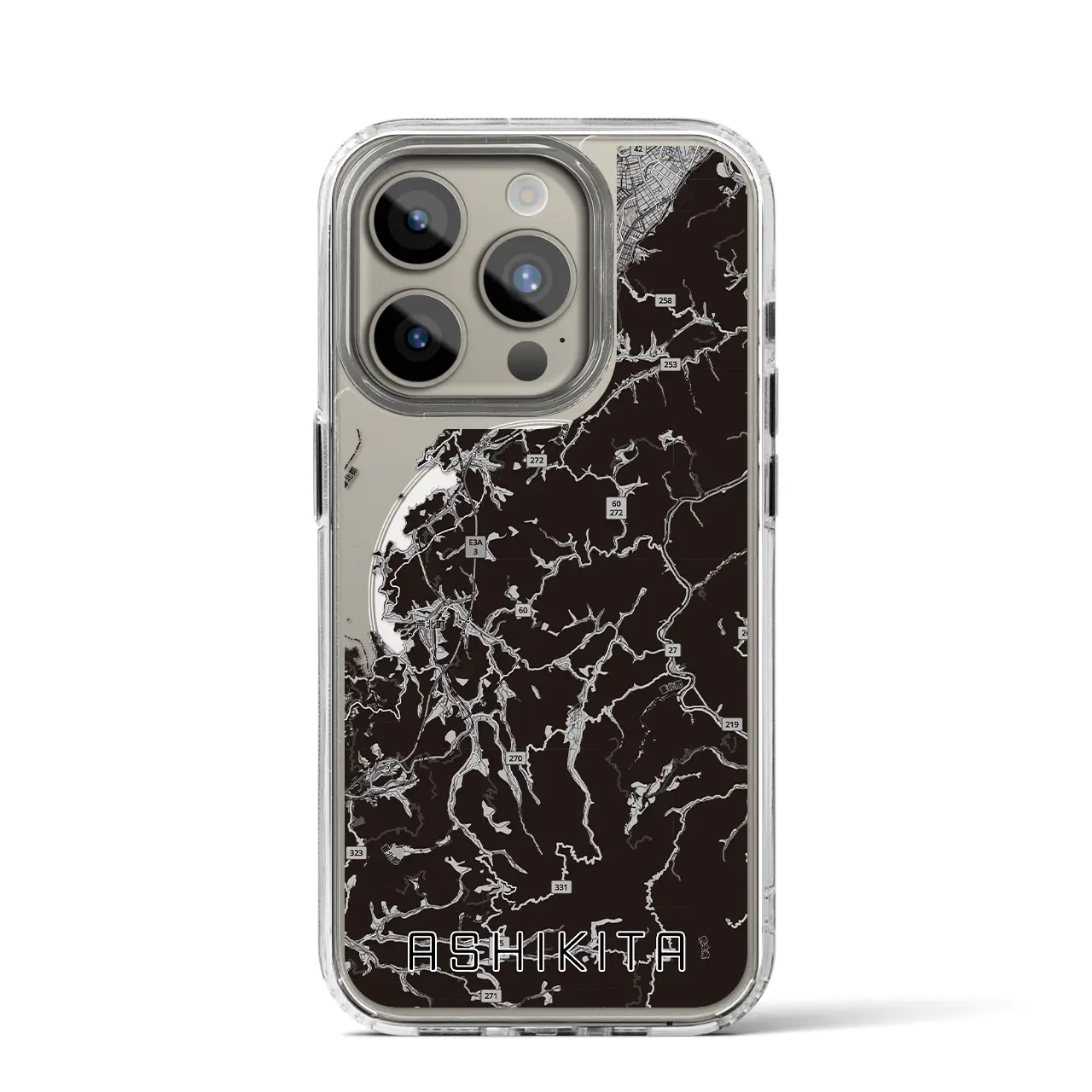 【芦北（熊本県）】地図柄iPhoneケース（MagSafeタイプ）
