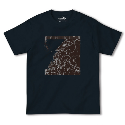 【芦北（熊本県）】地図柄ヘビーウェイトTシャツ
