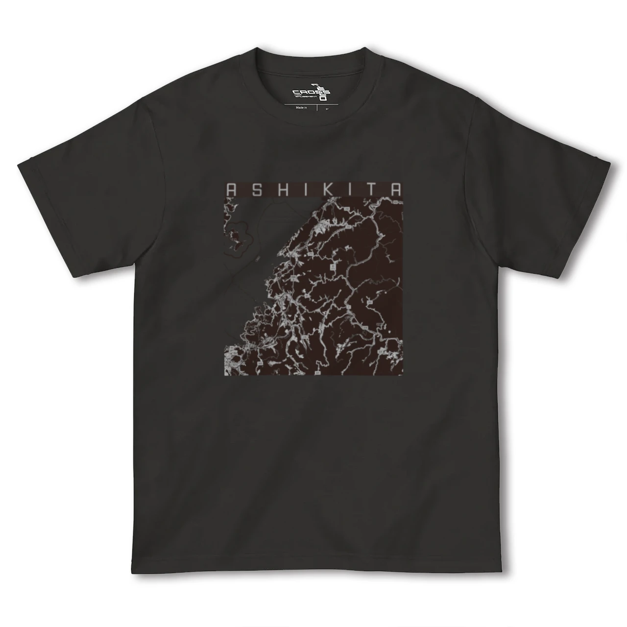 【芦北（熊本県）】地図柄ヘビーウェイトTシャツ