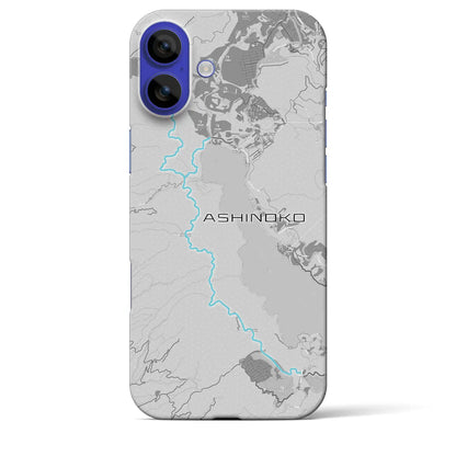 【芦ノ湖（静岡県）】スカイラインiPhoneケース（バックカバータイプ）アッシュ・iPhone 16 Pro Max 用