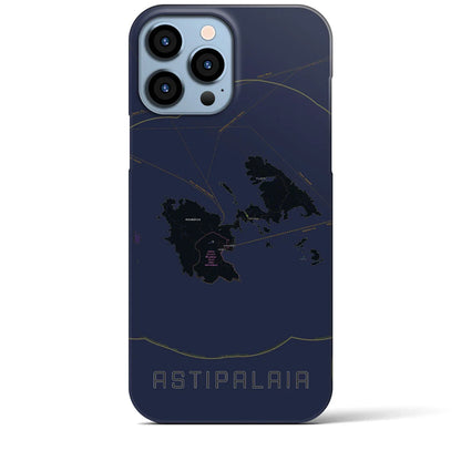 【アスティパレア（ギリシャ）】地図柄iPhoneケース（バックカバータイプ）