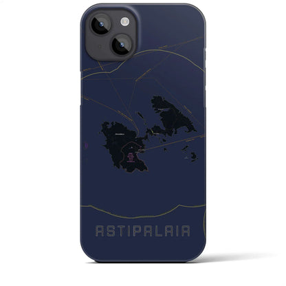 【アスティパレア（ギリシャ）】地図柄iPhoneケース（バックカバータイプ）