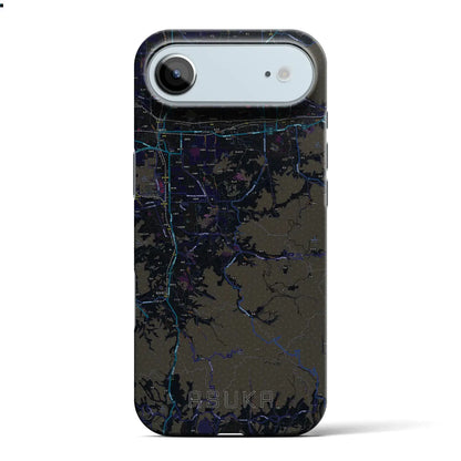 【明日香（奈良県）】地図柄iPhoneケース（バックカバータイプ）