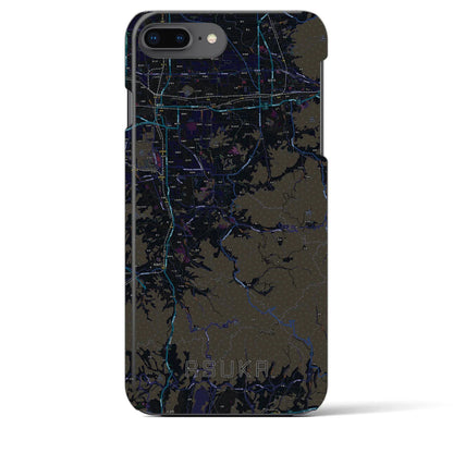 【明日香（奈良県）】地図柄iPhoneケース（バックカバータイプ）