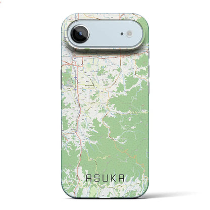 【明日香（奈良県）】地図柄iPhoneケース（バックカバータイプ）