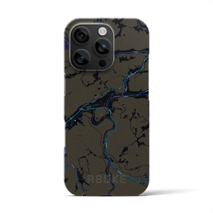 【足助（愛知県）】地図柄iPhoneケース（バックカバータイプ）