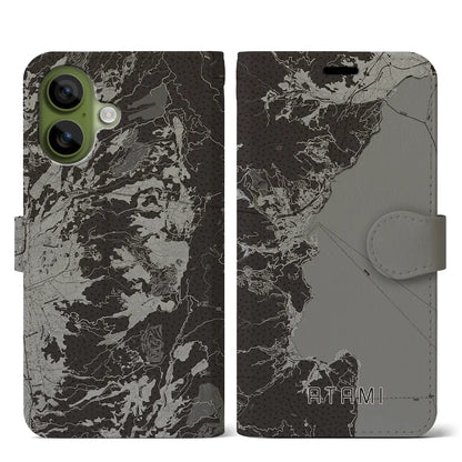 【熱海（静岡県）】地図柄iPhoneケース（手帳タイプ）