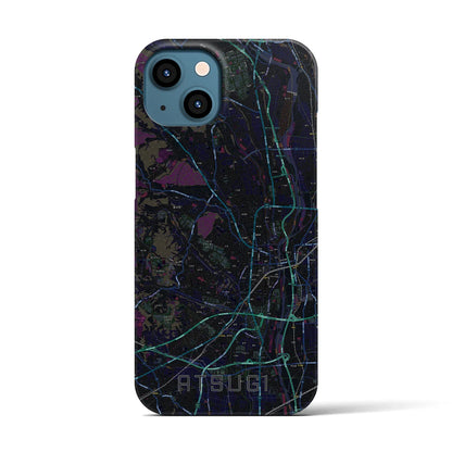 【厚木（神奈川県）】地図柄iPhoneケース（バックカバータイプ）