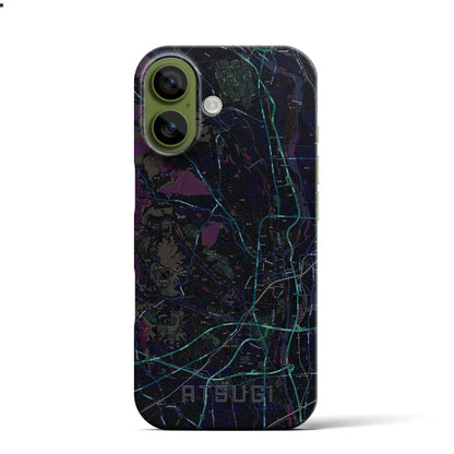 【厚木（神奈川県）】地図柄iPhoneケース（バックカバータイプ）