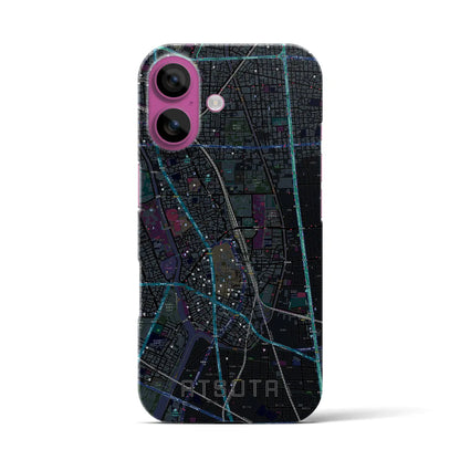 【熱田（愛知県）】地図柄iPhoneケース（バックカバータイプ）