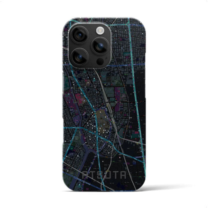 【熱田（愛知県）】地図柄iPhoneケース（バックカバータイプ）