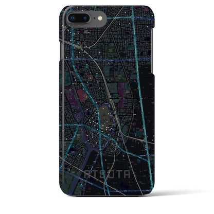 【熱田（愛知県）】地図柄iPhoneケース（バックカバータイプ）