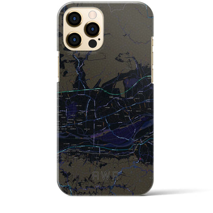 【阿波（徳島県）】地図柄iPhoneケース（バックカバータイプ）