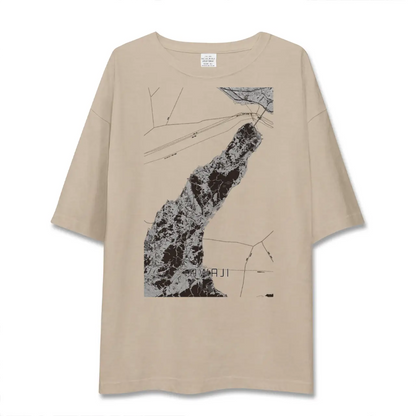 【淡路（兵庫県）】地図柄ビッグシルエットTシャツ