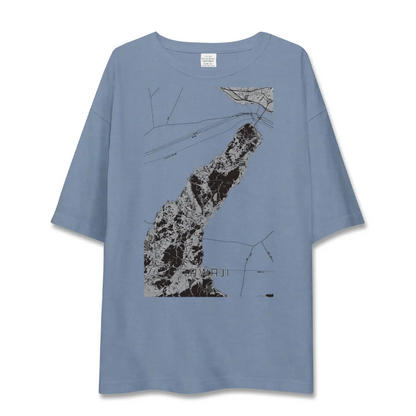 【淡路（兵庫県）】地図柄ビッグシルエットTシャツ