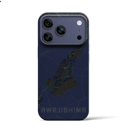 【淡路島2（兵庫県）】地図柄iPhoneケース（バックカバータイプ）