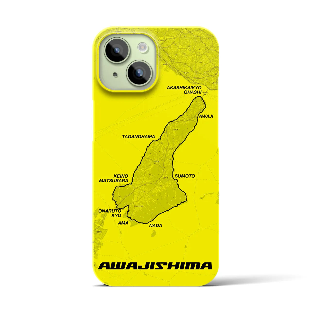 【淡路島（兵庫県）】サイクリストiPhoneケース（バックカバータイプ）